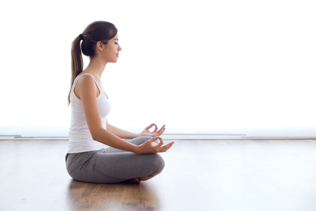 alleviate job search stress with yoga