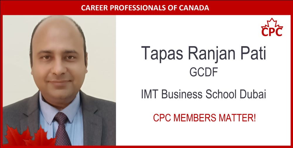 Tapas Ranjan Pati, CPC Member of the Week