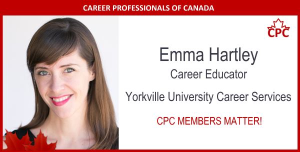 Emma Hartley is a CPC Member of the Week.