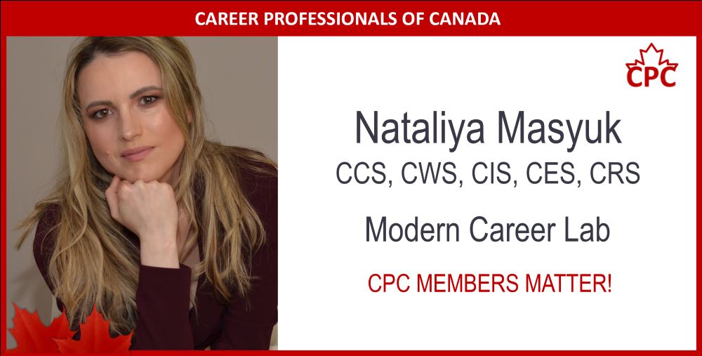 Nataliya Masyuk is CPC's Member of the Week